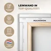 MuchoWow® - Leinwandbilder - Guten Appetit - Zitat - Weiß - Produktbild-Vorschau 4