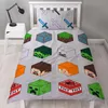 Minecraft Bettwäsche Set für Einzelbett - Einzelbett-Set Produktbild-Vorschau 6