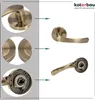 KOTARBAU® sada pákových klik dveřní klika patina BB-barevné Náhled obrázku produktu 3