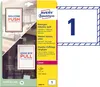 Avery Zweckform L9002-10 Hinterglas-Etiketten, A5, 210 x Produktbild-Vorschau 1