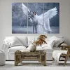 Bild auf Leinwand - Leinwandbild - Frau Pferd Natur - Produktbild-Vorschau 6