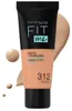 Maybelline Fit Me Matte & Poreless, tubo, líquido, dorado, Vista previa de la imagen del producto 4