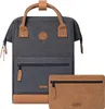 Cabaïa Adventurer Medium Londres dunkelgrau - Rucksack Produktbild-Vorschau 21