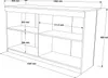 Skye Decor, OR1-W, Tische, Küchentische, Weiß, 160 x 90 x Produktbild-Vorschau 7