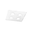Moderní čtvercové stropní svítidlo Path White Glass 4 Náhled obrázku produktu 1