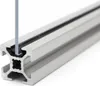Abdeck- & Einfassprofil schwarz B-Typ Nut 6, Länge 1 Meter Produktbild-Vorschau 4