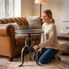 CLP Beistelltisch Marcos 50 cm aus Metall rund Produktbild-Vorschau 4
