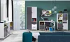 Furniture24 Schreibtisch Computertisch Joker 14 mit Tür Produktbild-Vorschau 2