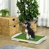PawHut Puppytoilet, Hondenwc, Puppyren, Kunstgras, Productafbeelding-voorbeeld 2