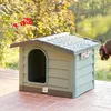 Bama Pet Cuccia Hondenhok 89x75x62 cm Groen Voir les images du produit 12