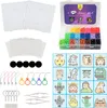 La Manuli Bügelperlen Set 4500 Stück Steckperlen 5mm Midi Produktbild-Vorschau 7