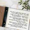Libro de visitas de madera, con 60 páginas Vista previa de la imagen del producto 4