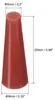 Konische Silikonstopfen, 50 Stück, 5–9 mm, braun Vista previa de la imagen del producto