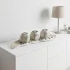Relaxdays Teelichthalter Set, Blattschale, Deko Sand, Produktbild-Vorschau 8
