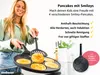 endusor Pancake Pfanne mit Smiley Motiv für Induktion mit Antihaftbeschichtung zum Braten von Pancak Produktbild-Vorschau