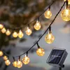 Solar LED Lichterkette 40 Kugeln für Garten Terrasse Balkon Produktbild-Vorschau 1