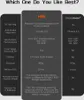 A comparison chart of two smartphone gimbal stabilizers, the M6 and iSteadyMobile+, detailing their features and specifications. Produktbild-Vorschau