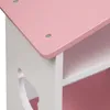 Hausform Kinderbett Weiß-Rosa mit Bücherregal, Produktbild-Vorschau 7