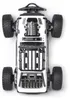 Samochód terenowy RC Prędkość 38 km/h 1/16 2,4 GHz Samochód Podgląd zdjęcia produktu 6