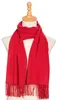 Damen Schal einfarbig weich 185 x 65 cm rot Produktbild-Vorschau 4