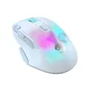 A white Roccat Kone XP Air gaming mouse with RGB lighting effects. Produktbild-Vorschau