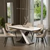 Esstisch Vicco Chinto Schwarz/Weiß 120-160 x 80 cm Produktbild-Vorschau 3