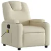 Best Möbel Massagesessel Elektrisch Creme Kunstleder Design Produktbild-Vorschau 4