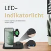 CHEROY 3 in 1  Ladestation - 15 W Qi Kabelloses Ladegerät - Produktbild-Vorschau 9