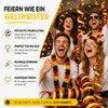 3x serpentyny Niemcy czarno-czerwono-żółte dekoracje Podgląd zdjęcia produktu 5