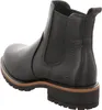 A black leather Chelsea boot is shown from the back and side against a white background. Podgląd zdjęcia produktu