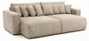 Kaiser Möbel Schlafsofa, Cordstoff Poso, Dunkelbeige, PIANO Produktbild-Vorschau 2