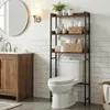 VASAGLE Scaffale da bagno Scaffale da toilette, scaffale da Anteprima dell’immagine prodotto 3