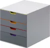 DURABLE Zásuvkový box VARICOLOR® 4, vícebarevné, 760427 Náhled obrázku produktu 8