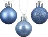 Weihnachtskugeln Kunststoff 3cm 14er Set - Himmelblau Produktbild-Vorschau 2