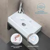 doporro Lavandino Bagno da Appoggio Lavabo ad Angolo Anteprima dell’immagine prodotto 5