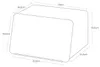 Yamazaki Home Brotkasten weiß Brotkorb Brotbox Brotbehälter Produktbild-Vorschau 12