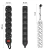 Steckdosenleiste 1,5 m / 6 Steckdosen / Schalter / schwarz / PVC / 1,5 mm2 Anteprima dell’immagine prodotto