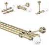 Gardinenstange 160 cm für Wandmontage, Vorhangstange 19 mm Produktbild-Vorschau 3