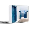 MuchoWow® Laptop Aufkleber Sticker Cover Tür - Blau - Weiß Produktbild-Vorschau 6