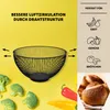bremermann Obstkorb, Drahtkorb, Obstschale, oval Ø ca. 28 x Produktbild-Vorschau 3
