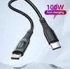 Cavo dati USB-C Type-C Cavo di ricarica con indicatore a Anteprima dell’immagine prodotto 3