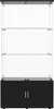 UnboxG Glasvitrine,Vitrinenschrank Glas mit LED Licht und Produktbild-Vorschau 17