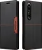 Pouzdro pro Sony Xperia 1 III, kožené flipové peněženkové Náhled obrázku produktu 2