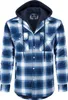 ASKSA Hommes Chemise d'hiver Doublure Chemise à carreaux Voir les images du produit 2