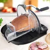 Affettatrice manuale per pane, compatta, nera Anteprima dell’immagine prodotto 2