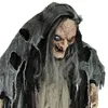 Halloween Figur Hexe NAHEMA, 160cm - animiert mit Bewegung, Licht und Sound Produktbild-Vorschau