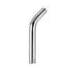 A chrome-plated stainless steel shower arm extension pipe, mounted on a white background. Voir les images du produit