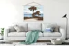 MuchoWow® Textilposter Meer - Palme - Aquarell 150x113 cm Produktbild-Vorschau 3