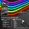 CSL RGB Gaming Mauspad, Gaming Mauspad - 800 x 300 mm XL Produktbild-Vorschau 6