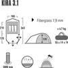 High Peak Kuppelzelt Kira 3.1, Zelt, (mit Tunnelvorbau, Produktbild-Vorschau 14